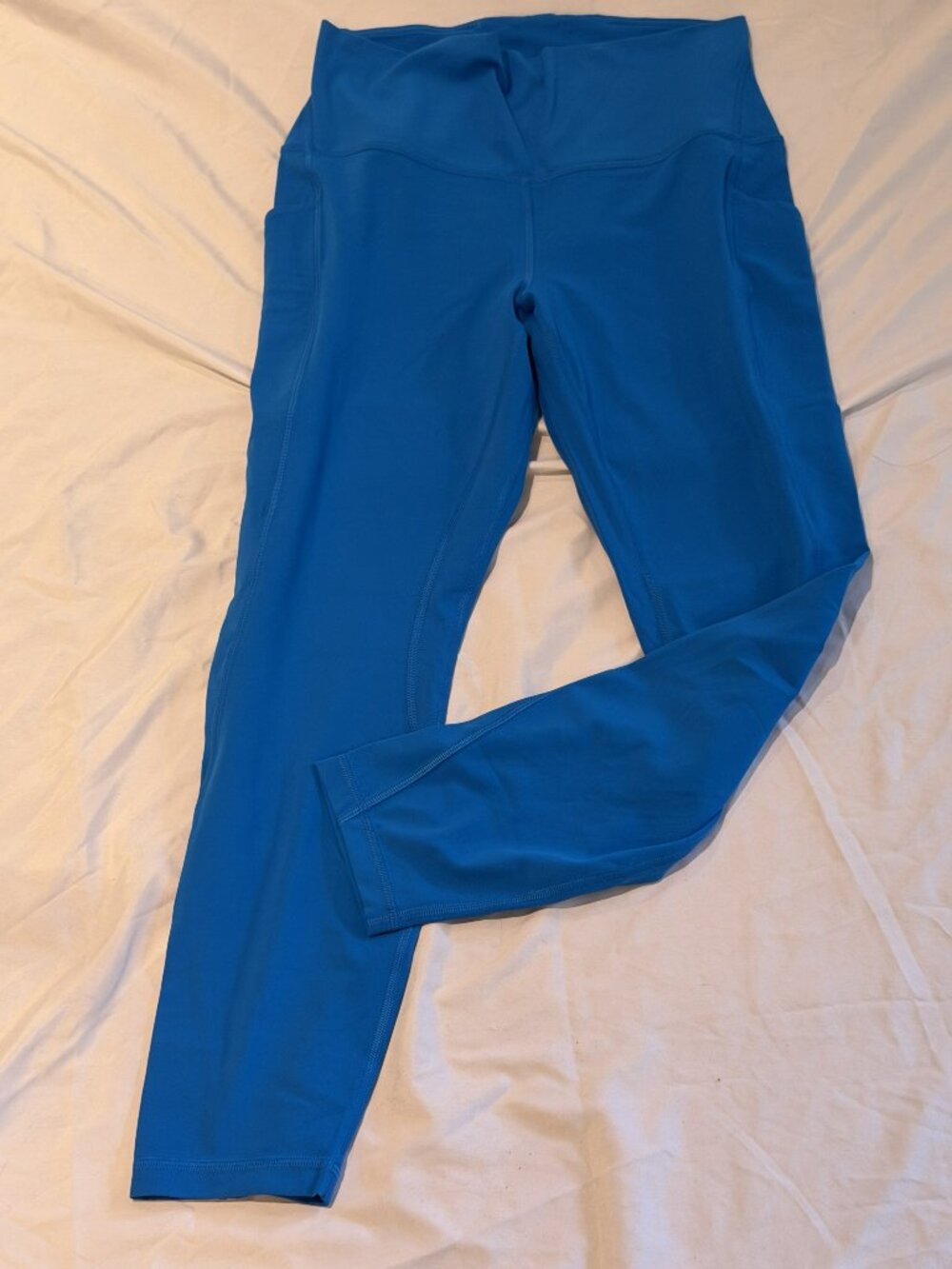 Lululemon Align High Rise Leggings With Pockets Blue Size 10